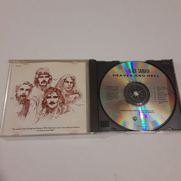 Black Sabbath Heaven and Hell CD 1980 - Picture 3 of 5